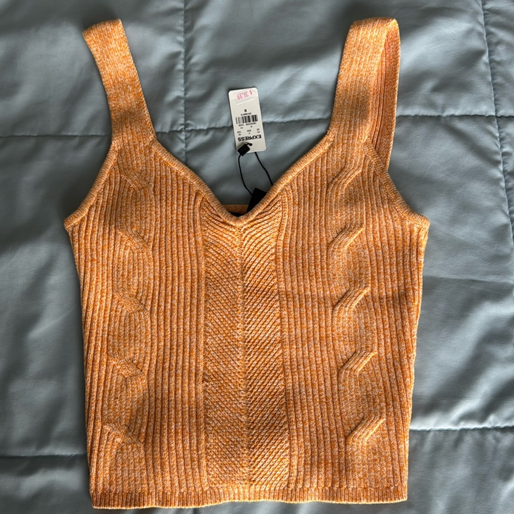 Orange Express Top